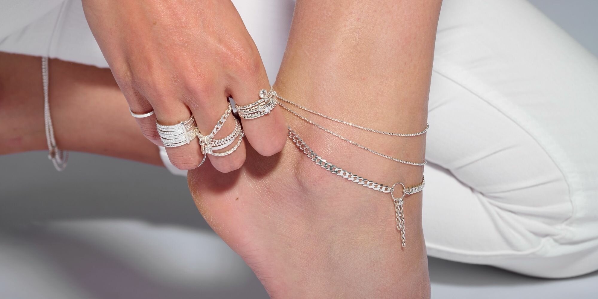 Bracelets de Chevilles Argent (1)